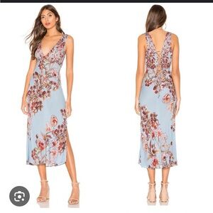 NWT Free People Intimately Never Too Late Maxi Dress